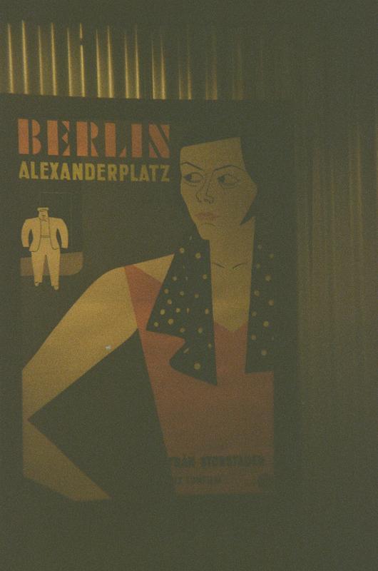 a poster of the novel 'Berlin Alexanderplatz'