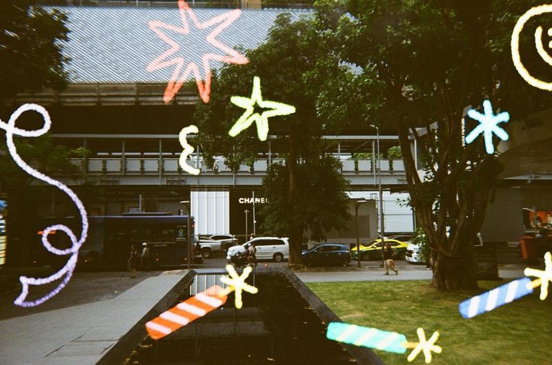 Bangkok road traffic