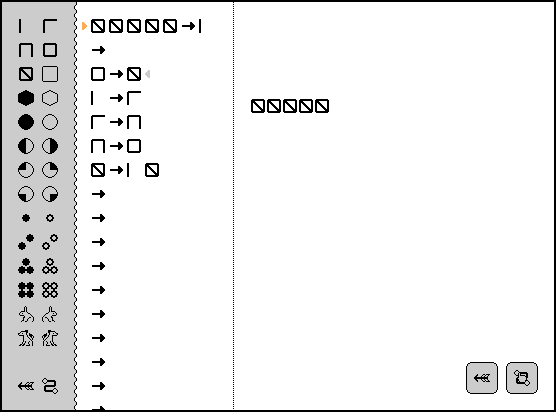 rewriting sequence in Tote showing a tally counter in reverse