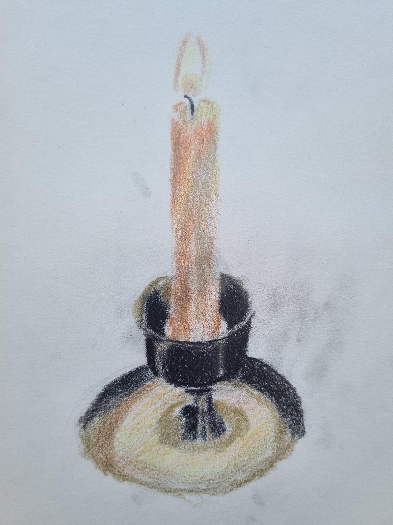 a candle