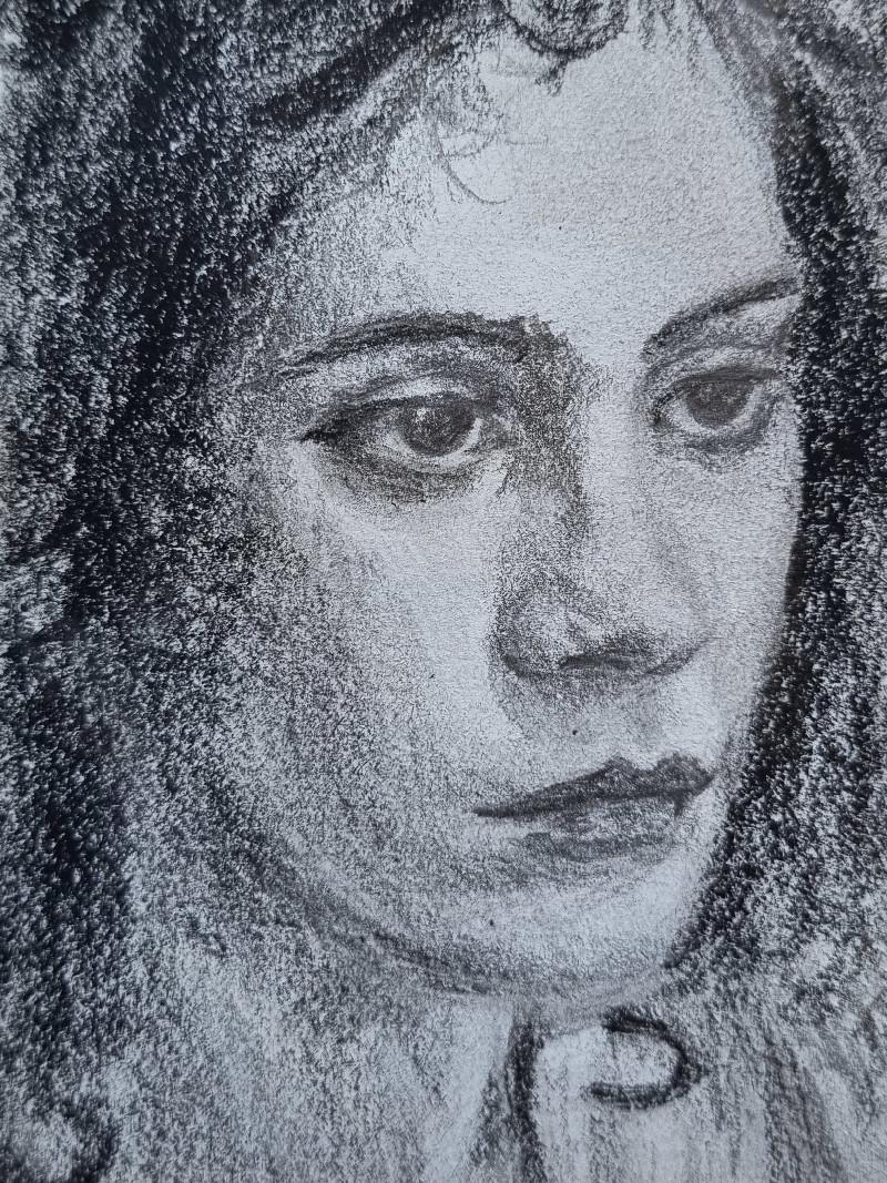 a portrait of a woman